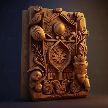 3D model Ruction The Golden Tablet game (STL)